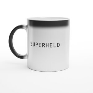 Magische Keramiktasse – SUPERHELD