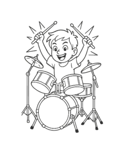 Ausmalbild Jungs 005