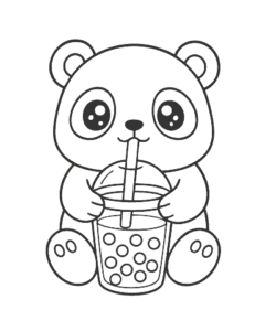 Ausmalbild Kawaii 041