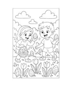 Ausmalbild Ostern 015