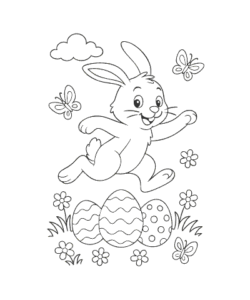 Ausmalbild Ostern 022