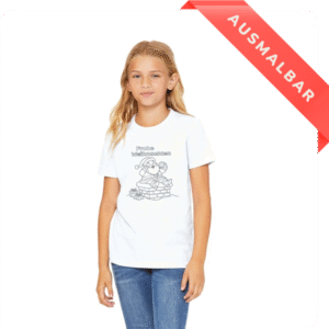 T-Shirt Weihnachtsmann: zum Ausmalen!