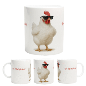 Tasse „Wie Chick Du bist“ – für alle mit Humor & Stil 🐔✨