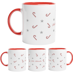 Tasse Zuckerstangen