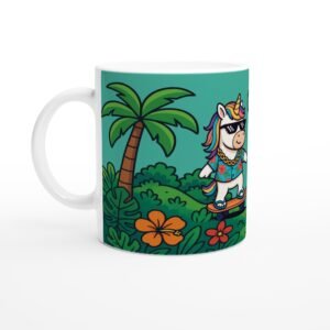 Tasse „Moin, Moin!“ Einhorn