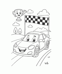 Ausmalbild-Autos_003