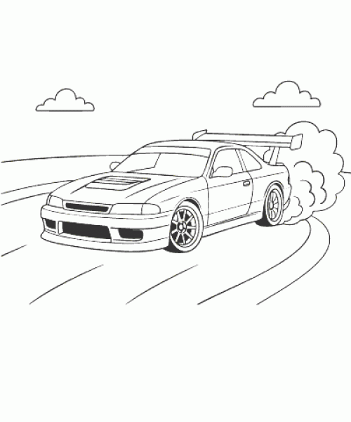 Ausmalbild-Autos_005