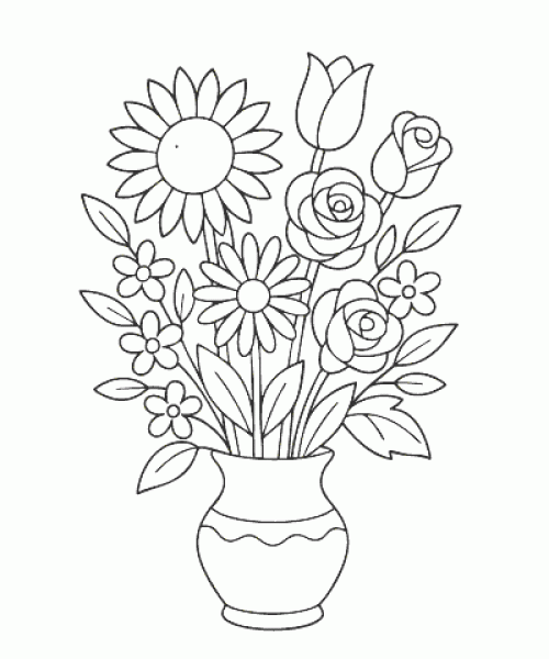 Ausmalbild-Blumen_005