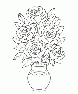 Ausmalbild-Blumen_008