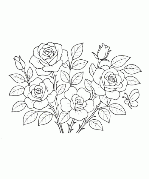 Ausmalbild-Blumen_009