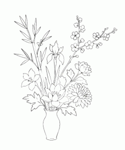 Ausmalbild-Blumen_010