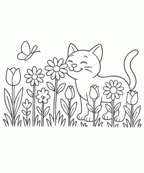 Ausmalbild-Blumen_012