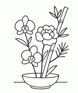 Ausmalbild-Blumen_018