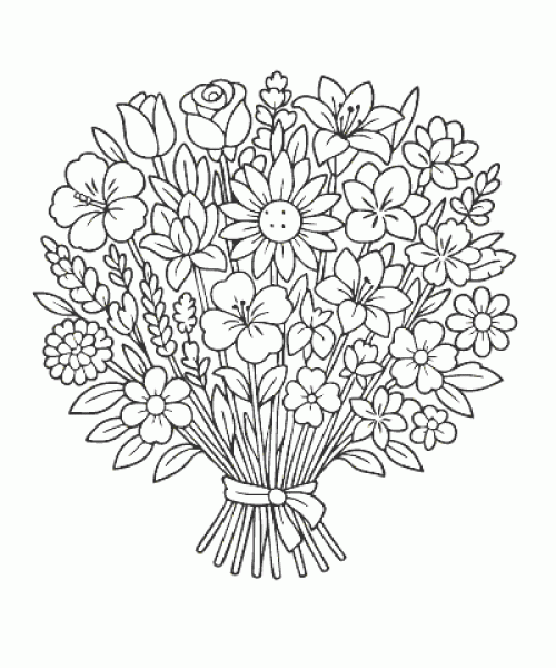 Ausmalbild-Blumen_024