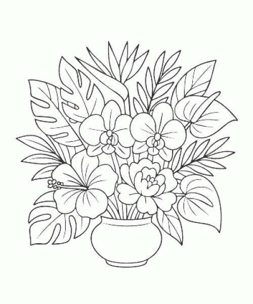 Ausmalbild-Blumen_025