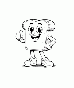 Ausmalbild Brainrot 006