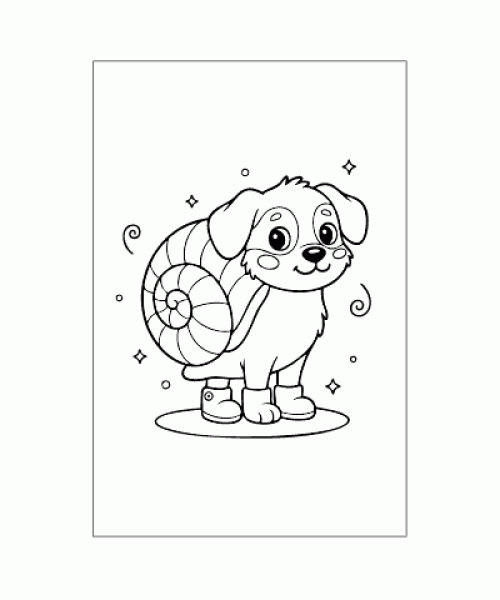 Ausmalbild Brainrot 010