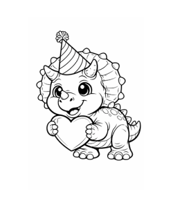 Ausmalbild Dinosaurier 051