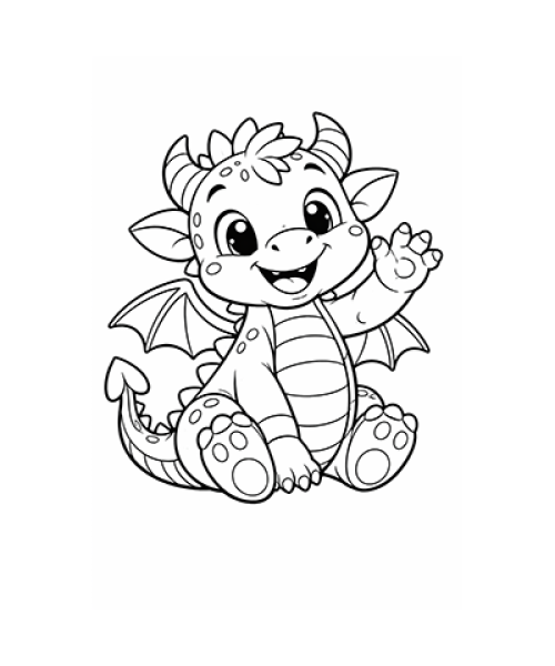 Ausmalbild Dinosaurier 059