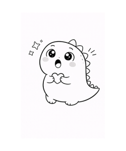 Ausmalbild Dinosaurier 082