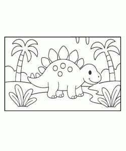 Ausmalbild-Dinosaurier_013