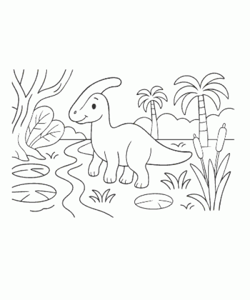 Ausmalbild-Dinosaurier_014