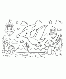 Ausmalbild-Dinosaurier_015