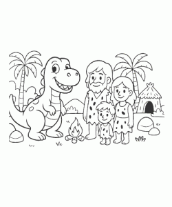 Ausmalbild-Dinosaurier_016