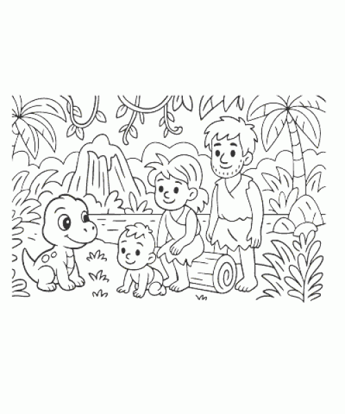 Ausmalbild-Dinosaurier_020