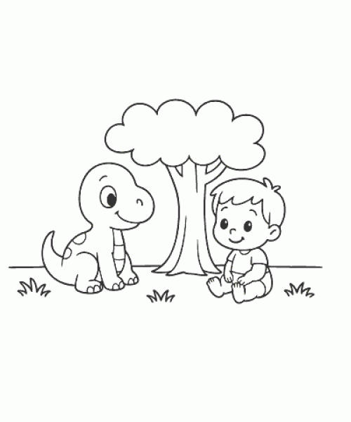 Ausmalbild-Dinosaurier_023