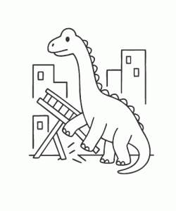 Ausmalbild-Dinosaurier_038