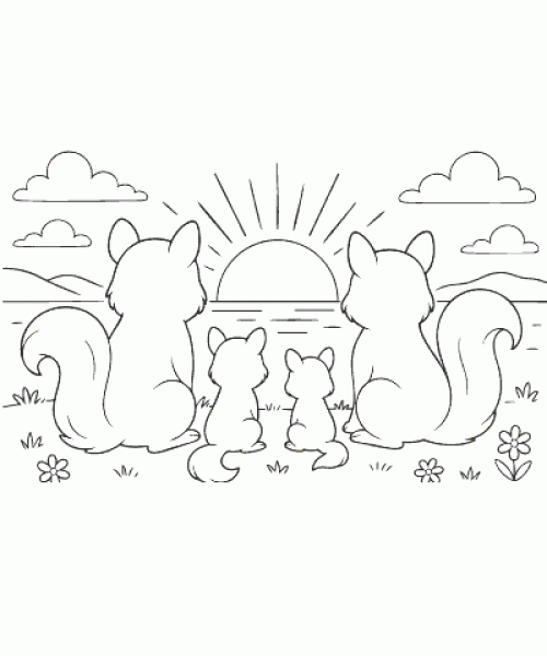 Ausmalbild-Eichhoernchen_009