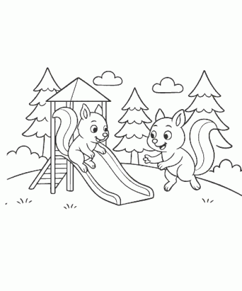 Ausmalbild-Eichhoernchen_012