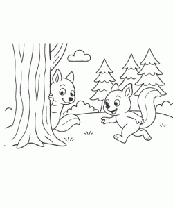 Ausmalbild-Eichhoernchen_013