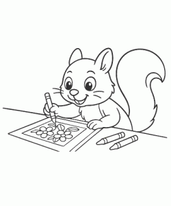 Ausmalbild-Eichhoernchen_014