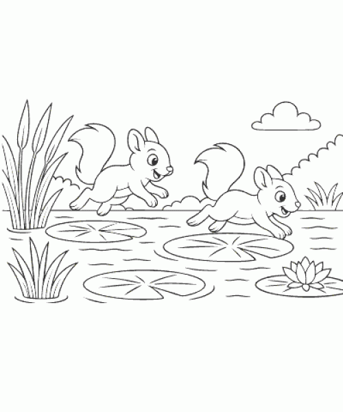 Ausmalbild-Eichhoernchen_019