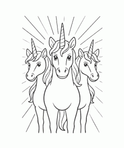 Ausmalbild-Einhorn-012