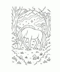 Ausmalbild-Einhorn-016