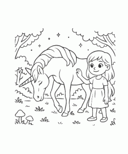 Ausmalbild-Einhorn-017