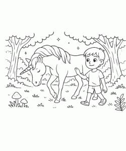 Ausmalbild-Einhorn-018