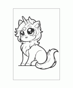 Ausmalbild-Einhorn-031