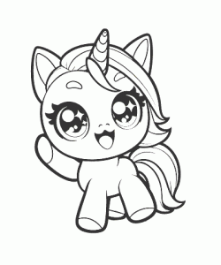 Ausmalbild-Einhorn-032