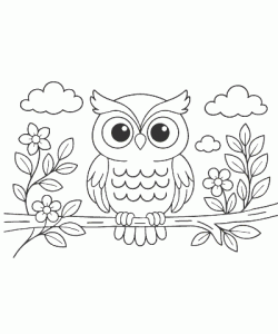 Ausmalbild-Eule_002