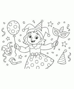 Ausmalbild-Fasching_002