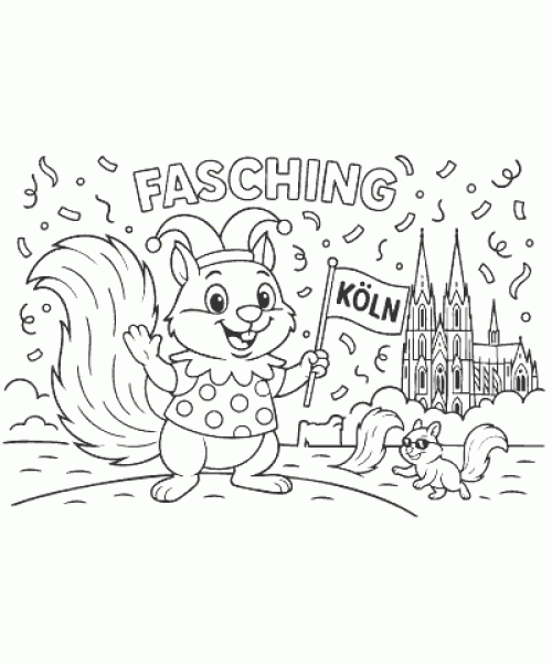 Ausmalbild-Fasching_003