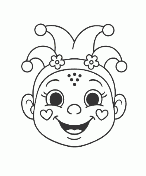 Ausmalbild-Fasching_034