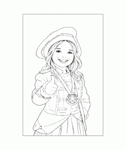 Ausmalbild Fasching 047