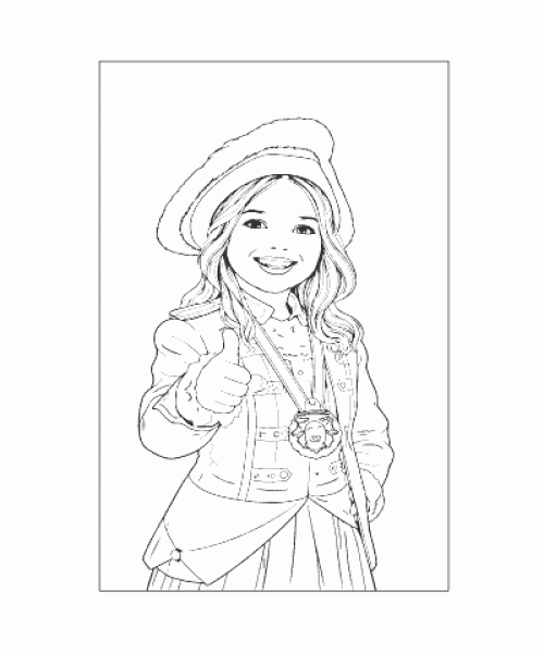 Ausmalbild Fasching 047