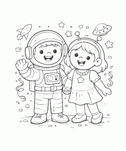 Ausmalbild Fasching 054