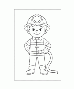 Ausmalbild-Feuerwehr_004